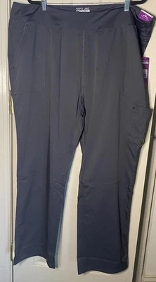 Healing Hands Purple Label Yoga Women's TORI Pants/Pewter 3X NWT - Image 1 of 4