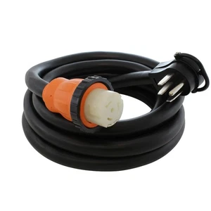 Cavo alimentazione generatore AC WORKS® 40 piedi - NEMA 14-50P a SS2-50R, 50A, 125/250V - Foto 1 di 7