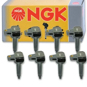 8 pcs NGK Ignition Coil for 2001-2006 Lexus LS430 4.3L V8 - Spark Plug Tune cl - Picture 1 of 5