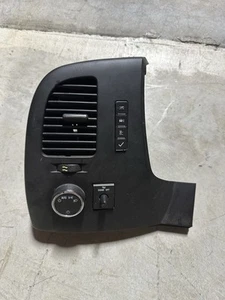 07-13 SILVERADO SIERRA driver left dash vent bezel trim panel headlight OEM DIC - Picture 1 of 2