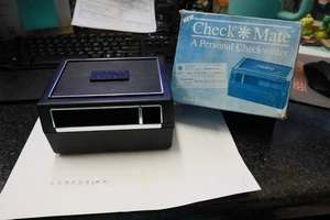 A Personal check writer by Check * Mate Made in USA Easy to Operate - Picture 1 of 5