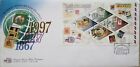 Malaysia FDC with Stamps (09.09.1997) - 50 Years of Organised Philately