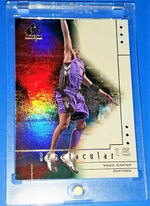 Inserto Espectacular Auténtico Vince Carter UD SP - Raptors Raro de la Cortesía - Imagen 1 de 5