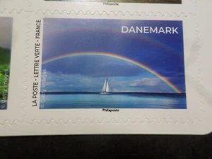 FRANCE 2023, timbre AUTOADHESIF ARCS EN CIEL CIEL/TERRE, DANEMARK neuf**, MNH - Photo 1/1
