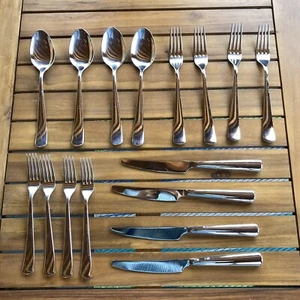 IKEA Stainless Steel Flatware 224 58 Mixed Replacement 16 Piece Lot - Picture 1 of 8