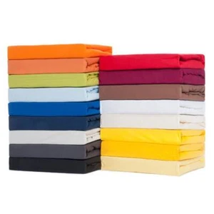 Sábanas elásticas 200x200 Jersey cama boxspring cama de agua sábanas elásticas sábanas elásticas - Imagen 1 de 19