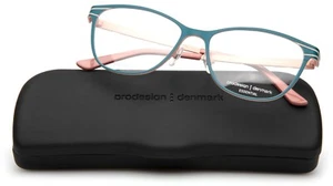 NEW PRODESIGN DENMARK 1427 c.9321 Teal EYEGLASSES GLASSES 53-16-140mm - Picture 1 of 10