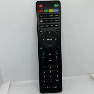 New Replace Remote for Proscan TV PLED1960A-E PLDED3257A PLCD3271B PLCDV3247A - Picture 1 of 2