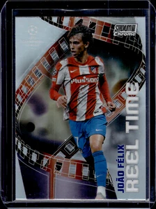 Topps Stadium Club Chrome 2021-2022 Joao Felix Atletico Madrid Reel Time - Bild 1 von 2