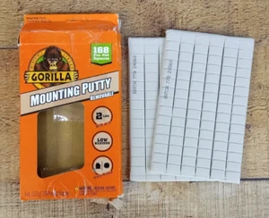 Gorilla Mounting Putty Non-Toxic Hanging Adhesive, Off-White - 4 Oz/113g - Picture 1 of 2