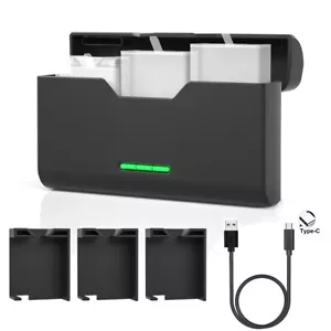 Battery Charger Fast Charging Case Fit for Gopro Hero 11 10 9 8 7 6 5 Battery - Picture 1 of 9