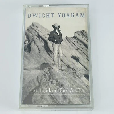 Dwight Yoakam Just Lookin For A Hit Cassette Tape 1989 Reprise - Image 1 of 4
