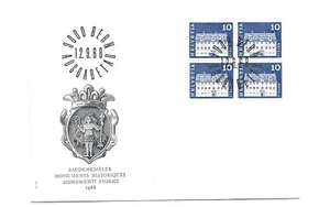 Switzerland Scott 441 Historic Monuments Freuler-Palace Nafels FDC - Picture 1 of 1
