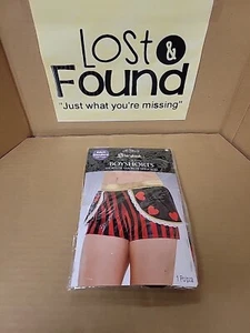 Storybook Red Queen Of Hearts Boyshorts NEW Adult Standard Fits up to Size 8 - Picture 1 of 4