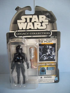 Star Wars figure Black squadron Tie pilot Legacy Collection Droid Factory Amazon - Imagen 1 de 8