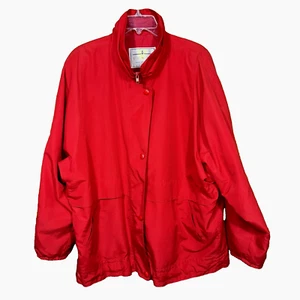 Towne by London Fog Women's Full Zip/Snap Mid-Length Coat Jacket Size M Reg VTG - Picture 1 of 10