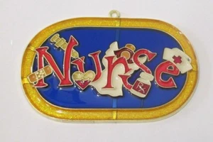 NURSE SUNCATCHER (RN NURSE SUNCATCHERS) A GREAT VALENTINE'S DAY GIFT FOR A NURSE - Picture 1 of 1