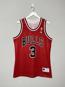 NBA Chicago Bulls Basketball Champion Authentic Jersey #3 Chandler Size L - Picture 1 of 15