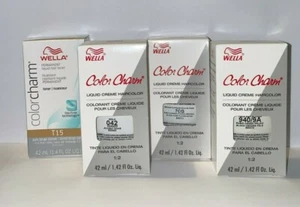WELLA COLOR CHARM Liquid Creme Haircolor 1.42 Fl Oz *VOLUME DISCOUNT* - Picture 1 of 11