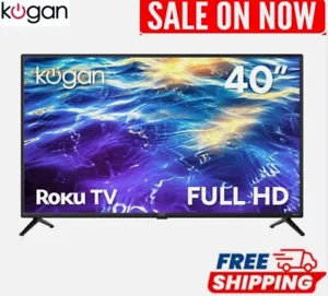 Kogan 40" LED Full HD Smart Roku TV - R95T, 40 Inch TVs Home Theatre Flat Screen - Picture 1 of 9