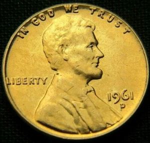 VEREINIGTE STAATEN 1961 - D DENVER POSTFRISCH LINCOLN MEMORIAL PENNY - Bild 1 von 2