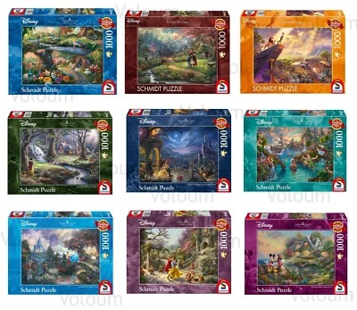 Thomas Kinkade Disney's Collection 1000 Pieces Schmidt Timeless Jigsaw Puzzle  - Image 1 of 4