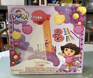 Dora The Explorer Drawing Projector with Accessories Toy Playset Artwork Artist - Picture 1 of 5