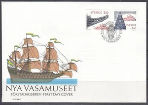 Sweden Scott 1829-30 FDC - Wasa Nautical Museum - Picture 1 of 1