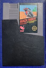 1985 Nintendo NES Mach Rider Game Cartridge w/ Original Sleeve Clean Vintage