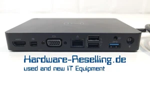 Dell K17A WD15 Dockingstation USB-C USB 3.0 HDMI Mini-DP VGA 05FDDV DPN: R2JRN - Bild 1 von 4