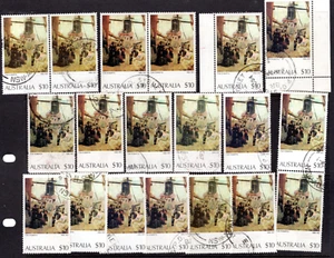1977 $10 Coming South (Tom Roberts Artist) Used Lot x 19 - Picture 1 of 1