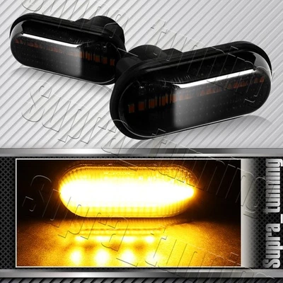 Lente de humo para Honda S2000 2000-2009 ámbar LED intermitente luces de señalización lateral Foto 1 de 4