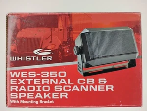 Whistler WES-350 Zewnętrzny głośnik skanera CB i radia Fabrycznie nowy zapieczętowany - Zdjęcie 1 z 5