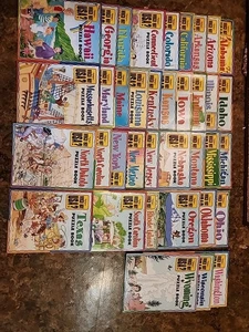 Konvolut 40 Highlights Welcher Weg USA? Rätselbücher 27 KARTEN + Spielanleitung - Bild 1 von 4