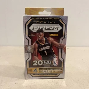 2020-21 Panini Prizm NBA Basketball - Hanger Box - ORANGE ICE - Factory Sealed - Picture 1 of 3