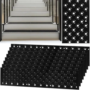 8 Stück rutschfeste Aluminium Treppenstufe, 16 x 3,75 Zoll Aluminium Antirutsch Treppe - Bild 1 von 6
