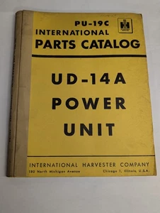 INTERNATIONAL IH PARTS LIST BOOK CATALOG MANUAL PU-19C UD-14A POWER UNIT 1952 - Bild 1 von 1