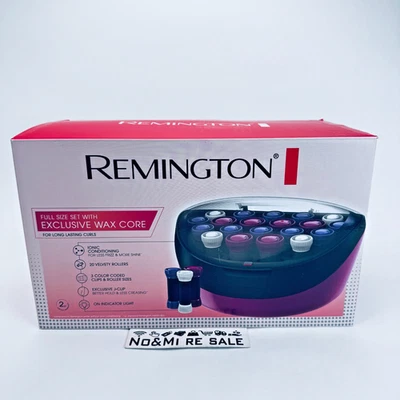 Setter de cabello acondicionador iónico Remington, 20 rodillos calientes de terciopelo para el cabello Foto 1 de 4