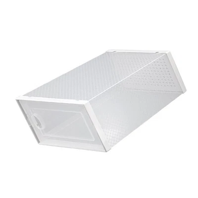  Contenitore Per Scarpe Scatola Portaoggetti Vetrina Organizzatore Riporre Le - Immagine 1 di 4