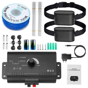 Electric Fence for Dogs, Underground Dog Fence System with 2 Rechargeable Wat... - Picture 1 of 9