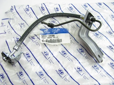 NEW 587373X000 REAR LEFT Hydraulic Brake Hose OEM For 2011-2013 Hyundai Elantra - Image 1 of 3