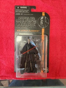 Darth Plagueis Star Wars Black series #18 figure 3.75 MOC 2013  Hasbro Rare - Picture 1 of 3