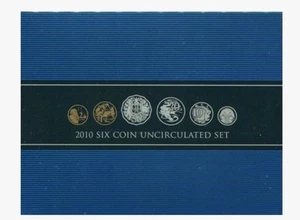 2010 Six Coin Uncirculated Set - Royal Australian Mint - - Picture 1 of 2