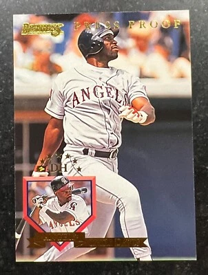 1995 Donruss Press Proof Chili Davis #452 x/2000 - Image 1 of 2