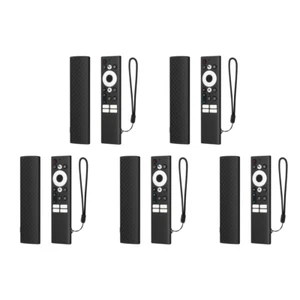 Silicone Remote Case Protective Controller Skin for Skyworth TC9012 55Q20(Black) - Bild 1 von 5