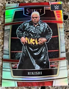 RIKISHI 2022 PANINI-SELECT WWE SP SILVER PRISM #46 CONCOURSE MINT - Picture 1 of 2