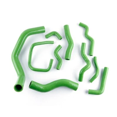 Manguera radiador silicona verde para Nissan Silvia 200SX 240SX SR20DET S13 S14 S15 Foto 1 de 4
