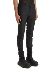 Rick Owens Phlegethon Tyrone Jeans 48 US M Black Skinny Denim NWT - Picture 1 of 16