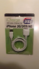 APPLE HI-SPEED USB CHARGE CABLE for  iPHONE 2G 3G 3GS 4G - NEW