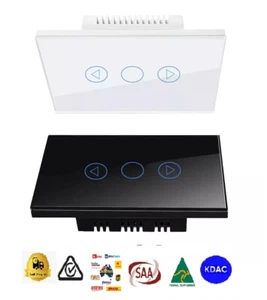 WiFi Touch Press Dimmer Light Switch LED Google Alexa Smart Home Clipsal Look - Picture 1 of 3